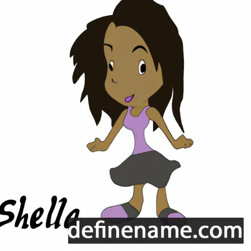 cartoon of the name She'ila