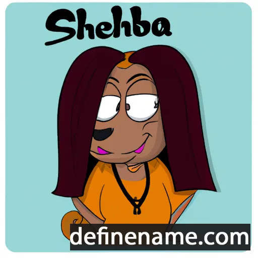 cartoon of the name Shebah