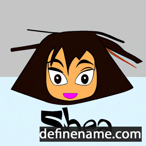 cartoon of the name Sheka