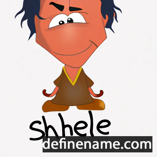 cartoon of the name Shekeel