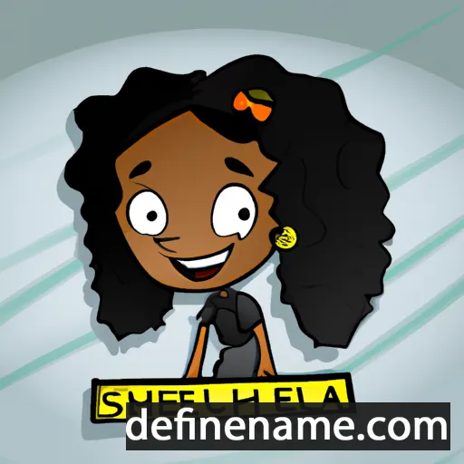 Sheliah cartoon