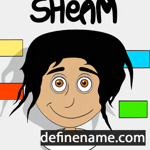 cartoon of the name Shemai