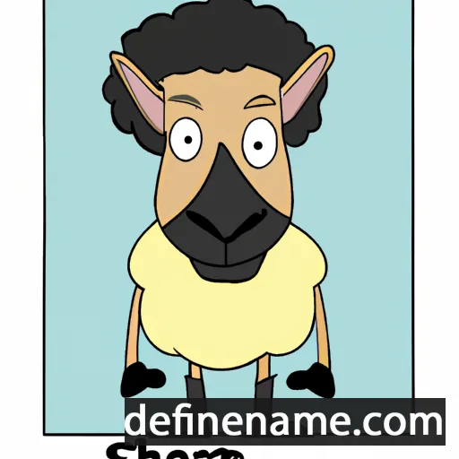 cartoon of the name Shep