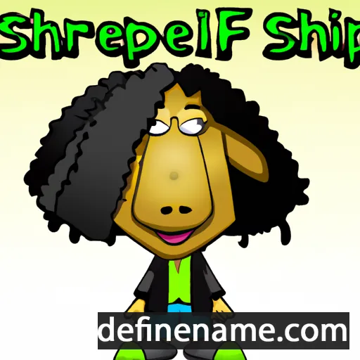 cartoon of the name Shephi