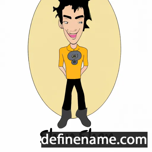 cartoon of the name Sherlan