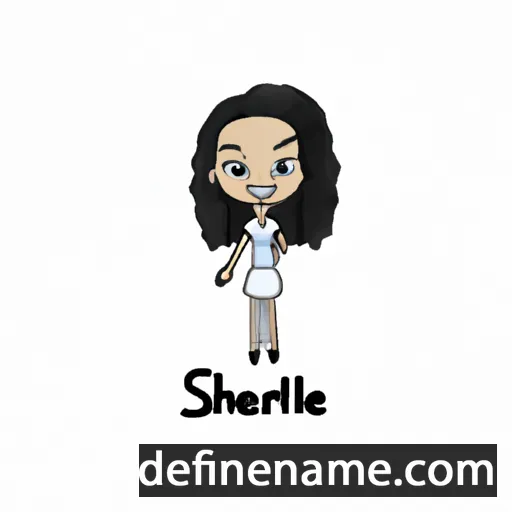 cartoon of the name Sherline