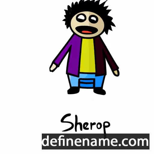 cartoon of the name Sherniyoz