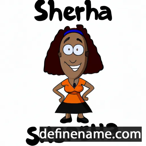 Sherria cartoon