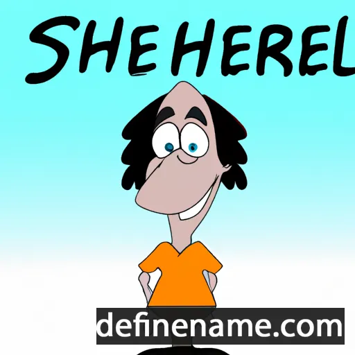 cartoon of the name Sherrill