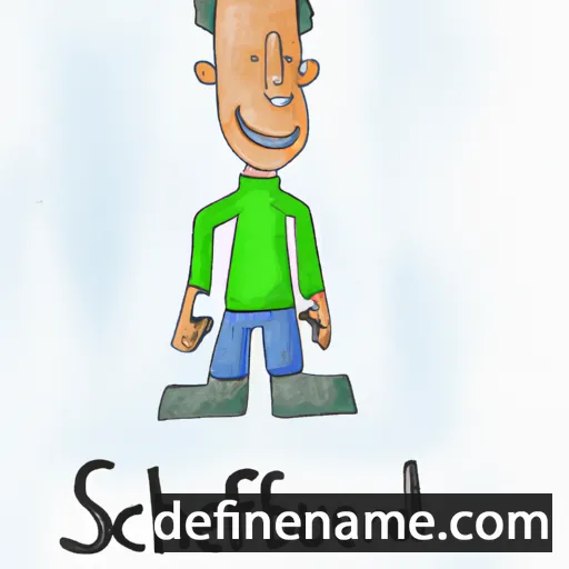 cartoon of the name Sherud