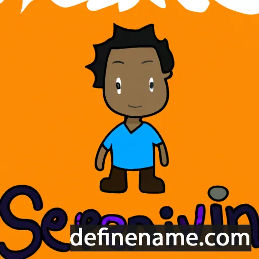 cartoon of the name Sherwin