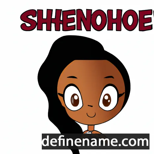 cartoon of the name Shevonne