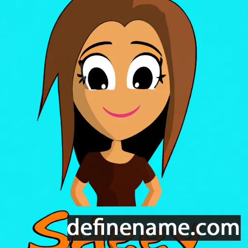 cartoon of the name Shey