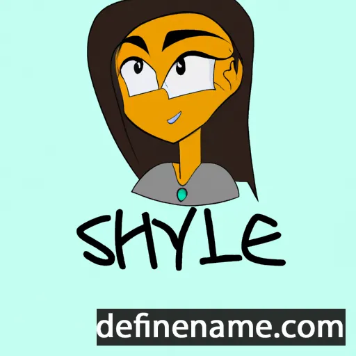 cartoon of the name Sheyve