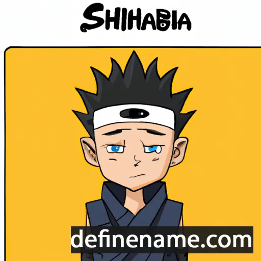 cartoon of the name Shikamaru