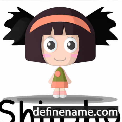 cartoon of the name Shimako