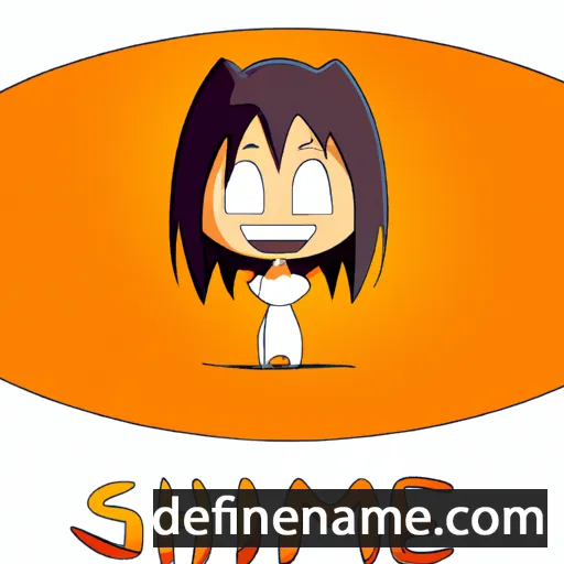 cartoon of the name Shime