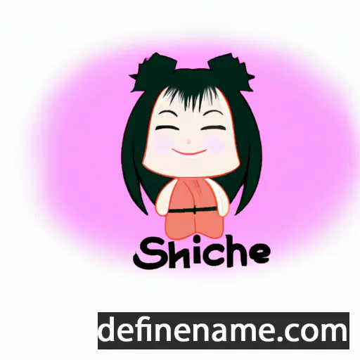 cartoon of the name Shimeichi