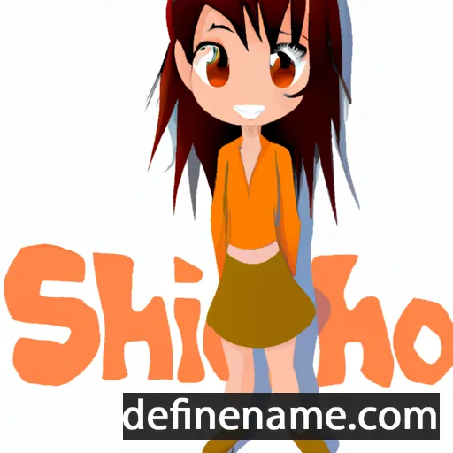 cartoon of the name Shinako