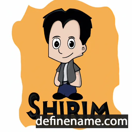 cartoon of the name Shiram