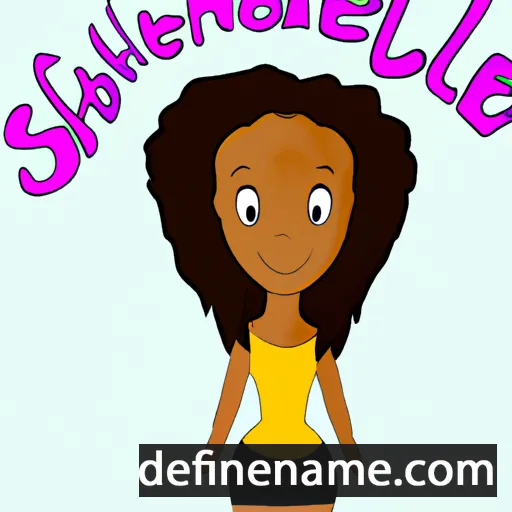 cartoon of the name Shonnell