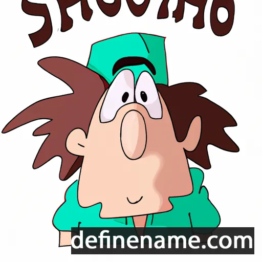 cartoon of the name Shovvoz