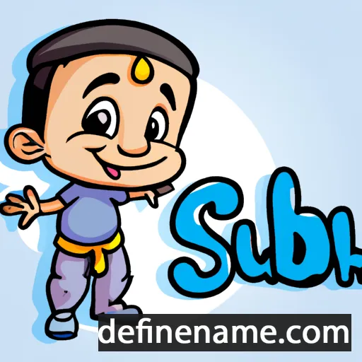 Shubh cartoon