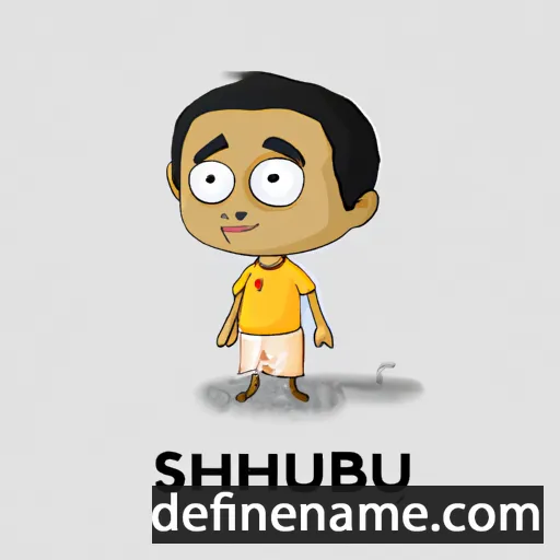 cartoon of the name Shubhu