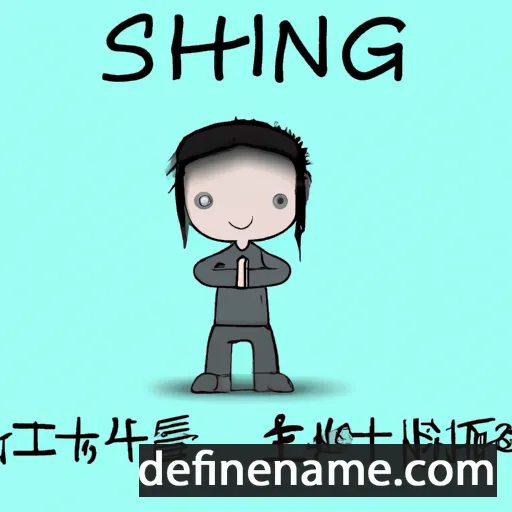 cartoon of the name Shufang