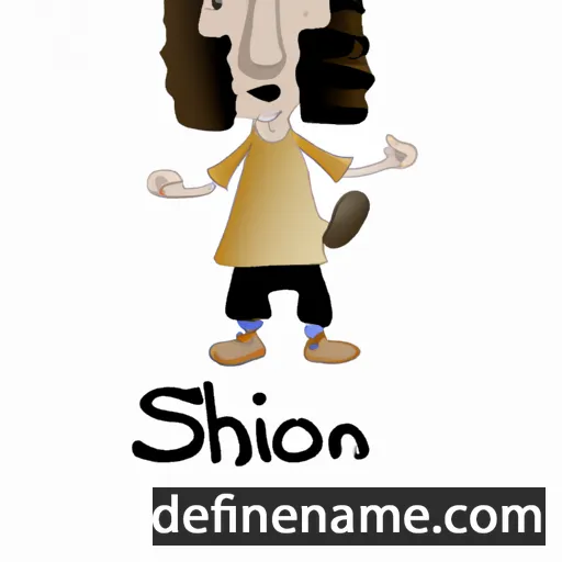 cartoon of the name Shulon