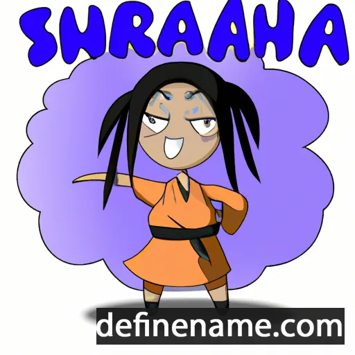 cartoon of the name Shuransa