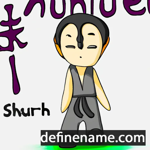 cartoon of the name Shurensi