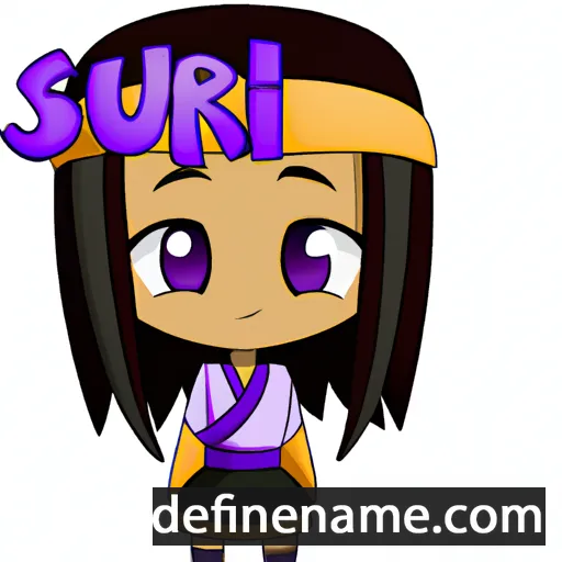 cartoon of the name Shuri