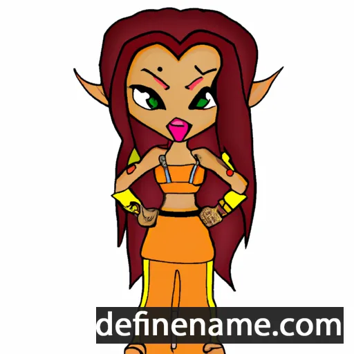 Shyra cartoon