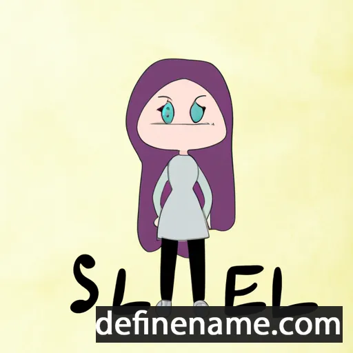 cartoon of the name Síilene