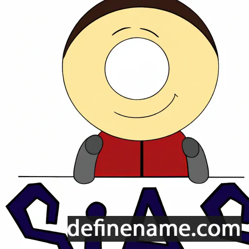 cartoon of the name Sias