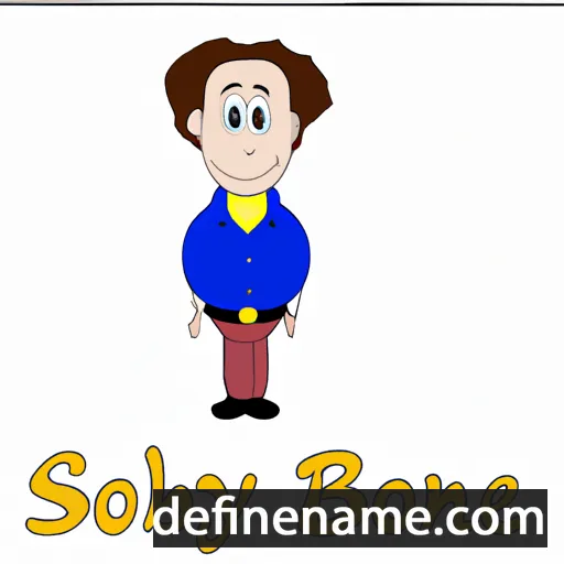 cartoon of the name Siboney