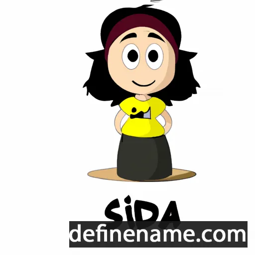 cartoon of the name Sida