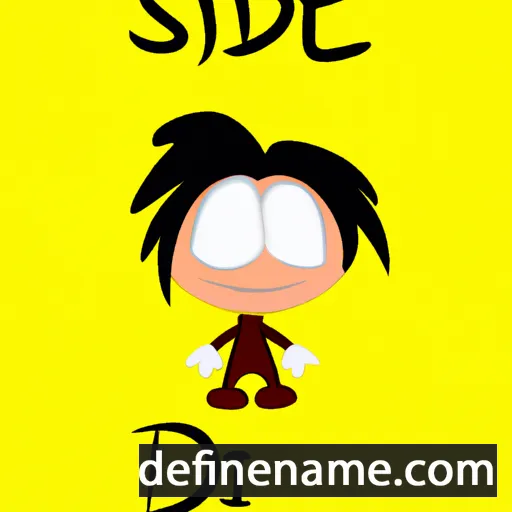 Sidnie cartoon