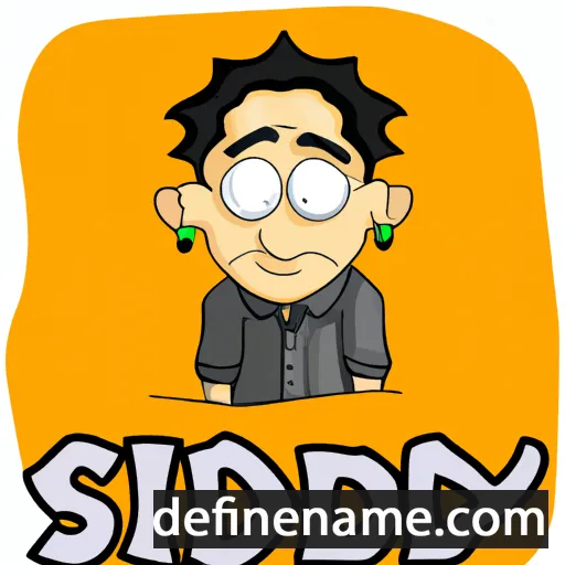 cartoon of the name Sidoniy