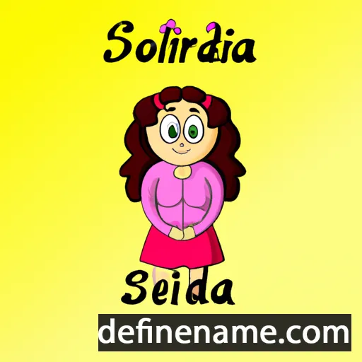 cartoon of the name Sidorela