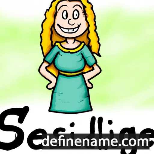 cartoon of the name Siegelinde