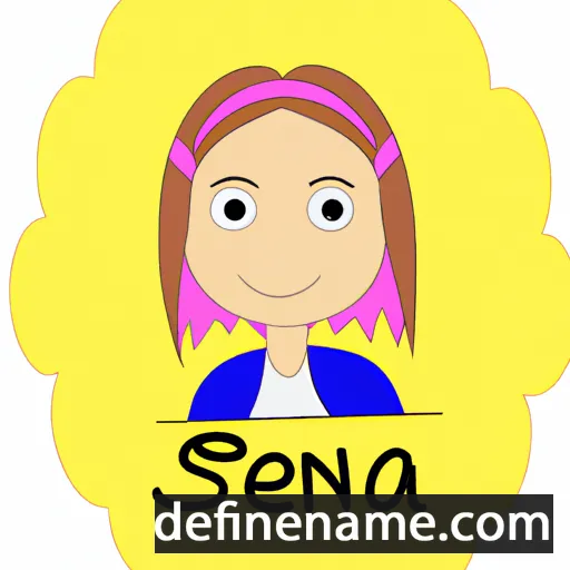 Sienja cartoon