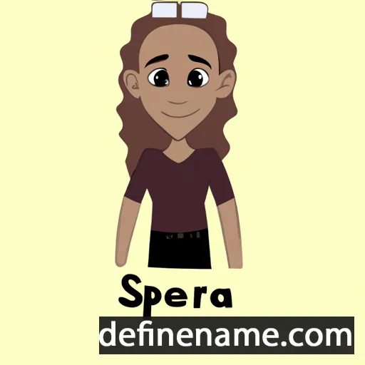 Sierrah cartoon