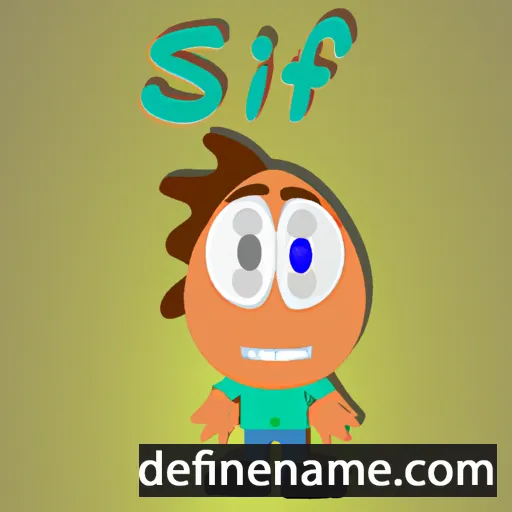 cartoon of the name Sifi