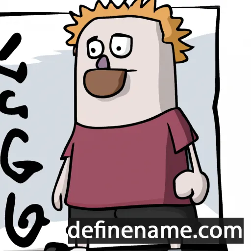 cartoon of the name Siggi