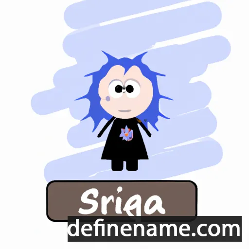 Sigrdrífa cartoon