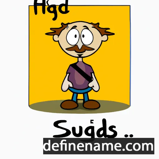 cartoon of the name Sigurdas