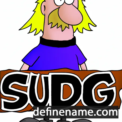 cartoon of the name Sigurds