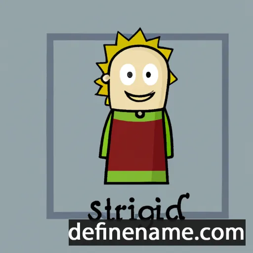 cartoon of the name Sigurð